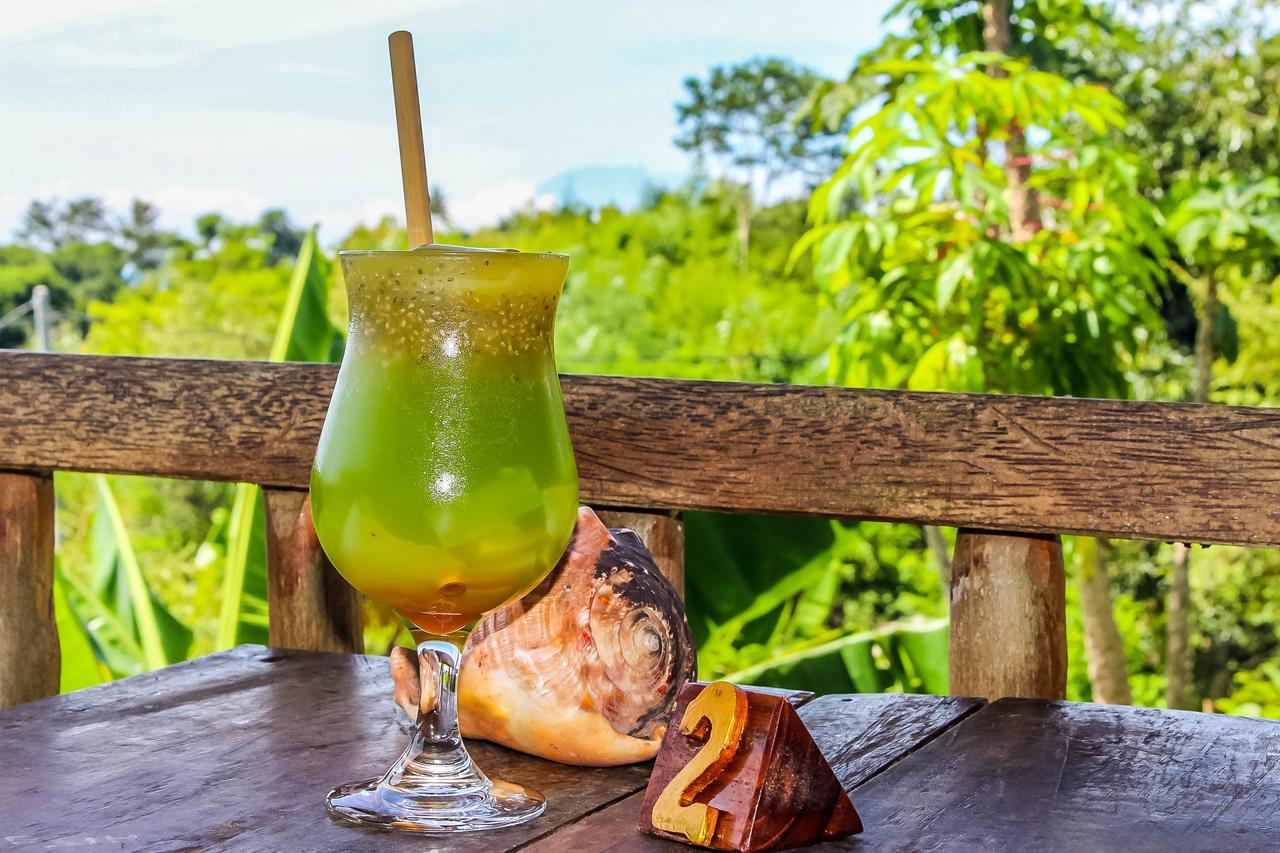 Echo Alam Nusa Lodge Ped Ngoại thất bức ảnh